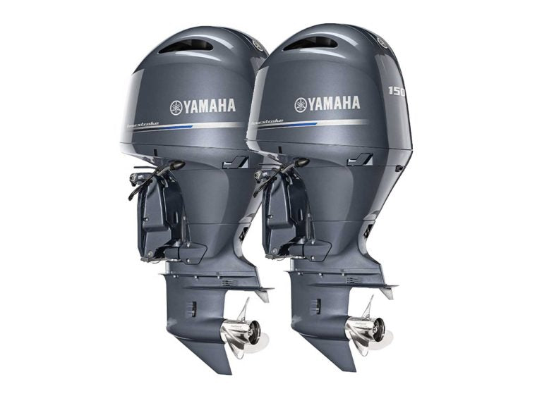 Twin Yamaha 150hp Outboard