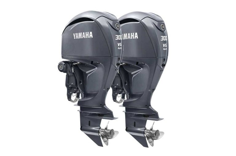 Twin Yamaha 300hp DEC Outboards