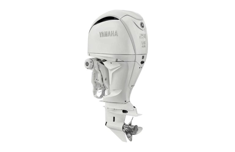 Yamaha 250hp White DEC Outboard